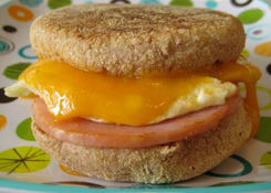 Landing camping breakfast recipes egg muffin