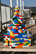 Landing lego tower
