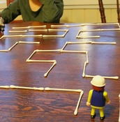 Landing qtip maze