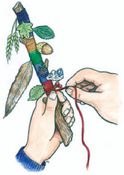 Landing journey stick