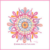 Landing how to draw a mandala